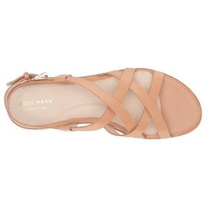 Cole Haan Leather S. Analeigh Grand strappy Sandal Sz 10